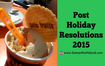 Post Holiday Resolutions 2015