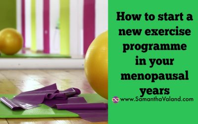 How to start a new exercise programme in your menopausal years