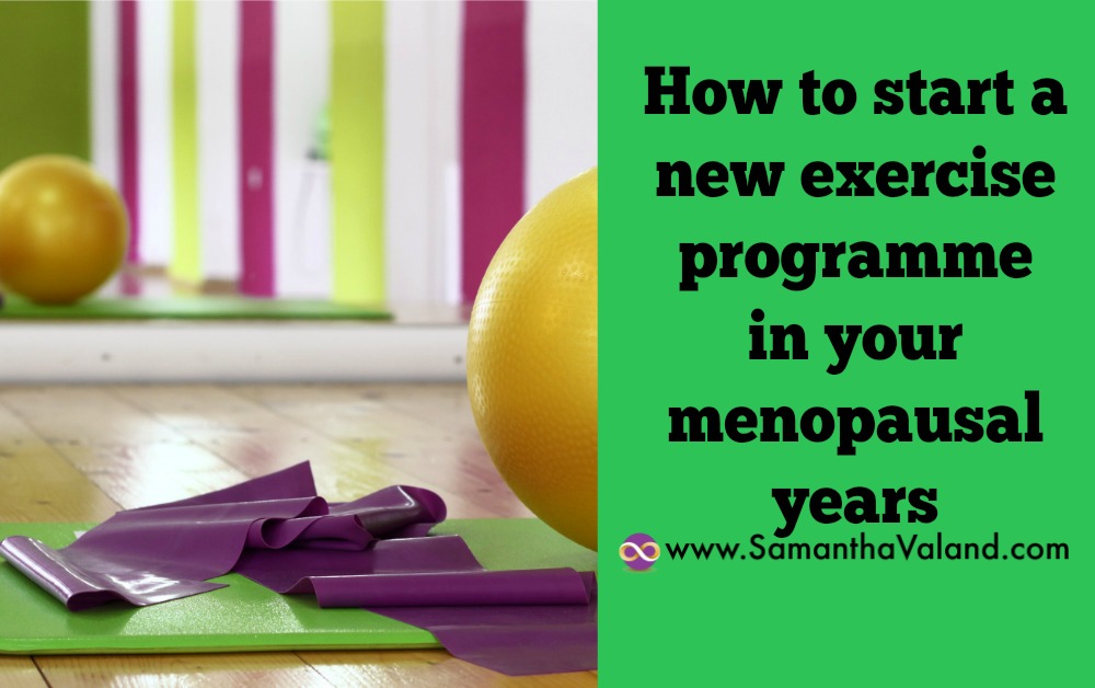 How to start a new exercise programme in your menopausal years
