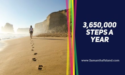3,650,000 Steps A Year