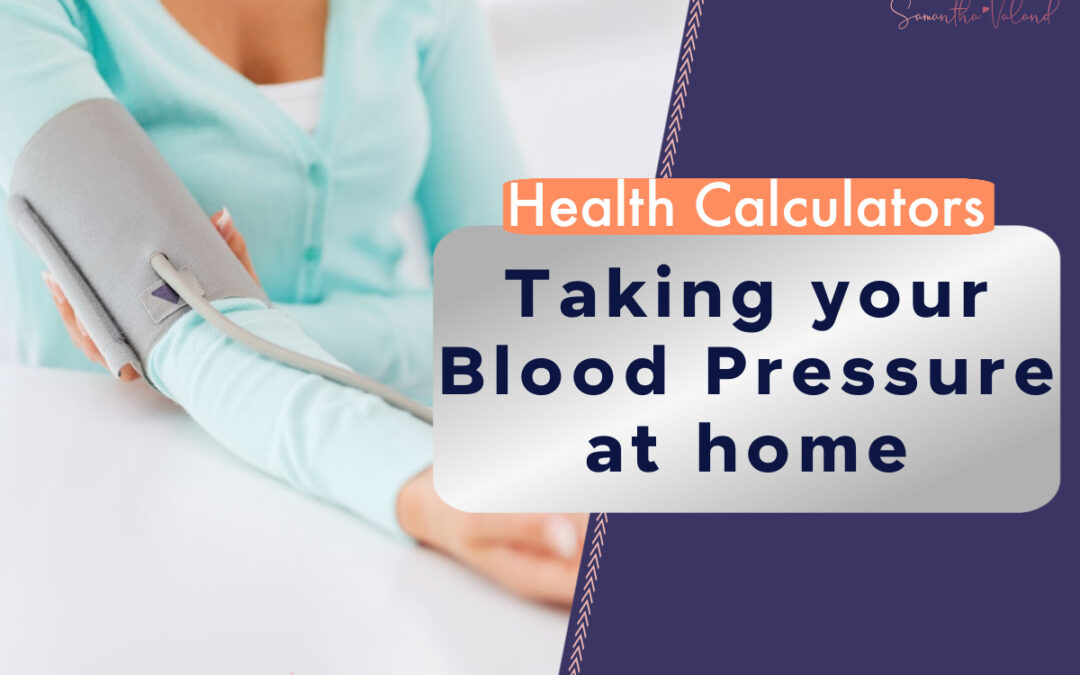 Taking Your Blood Pressure at Home